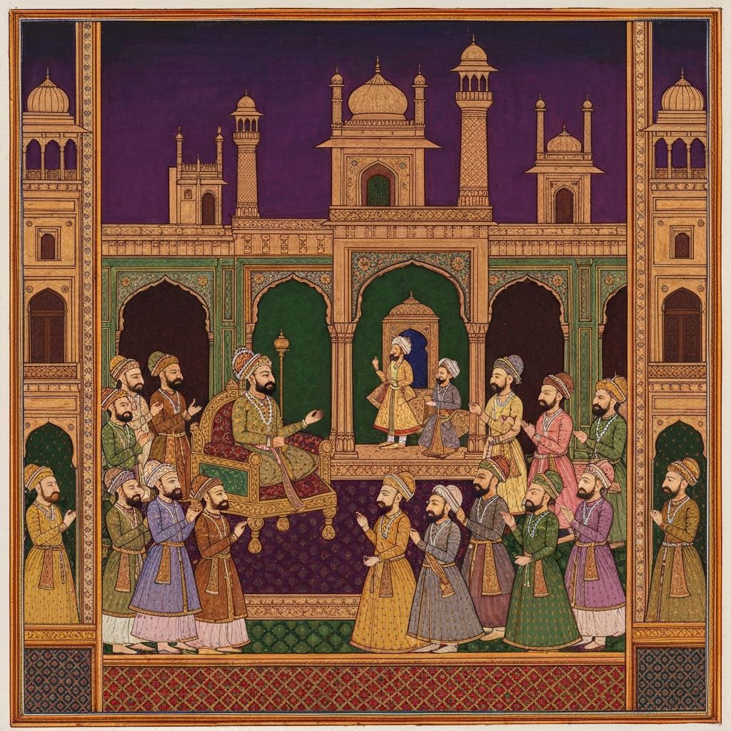 Deccan School Miniature Painting