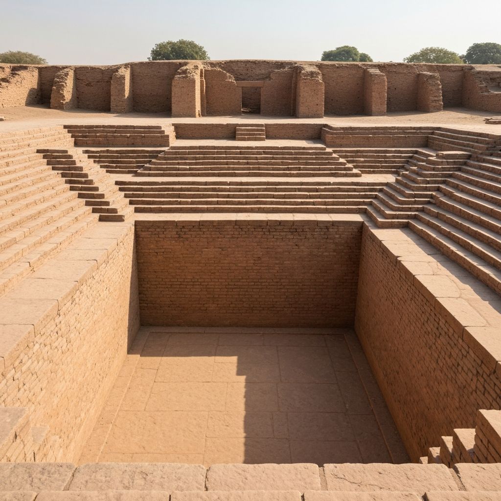 The Great Bath of Mohenjo-daro