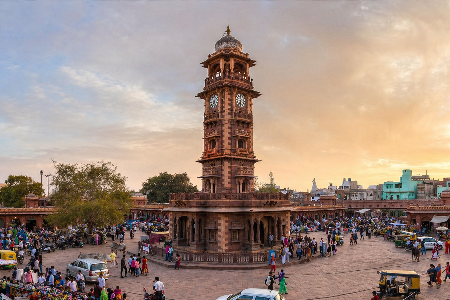 Clock Tower & Sardar Market
