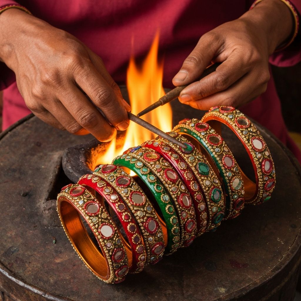 Lac Bangles of Rajasthan