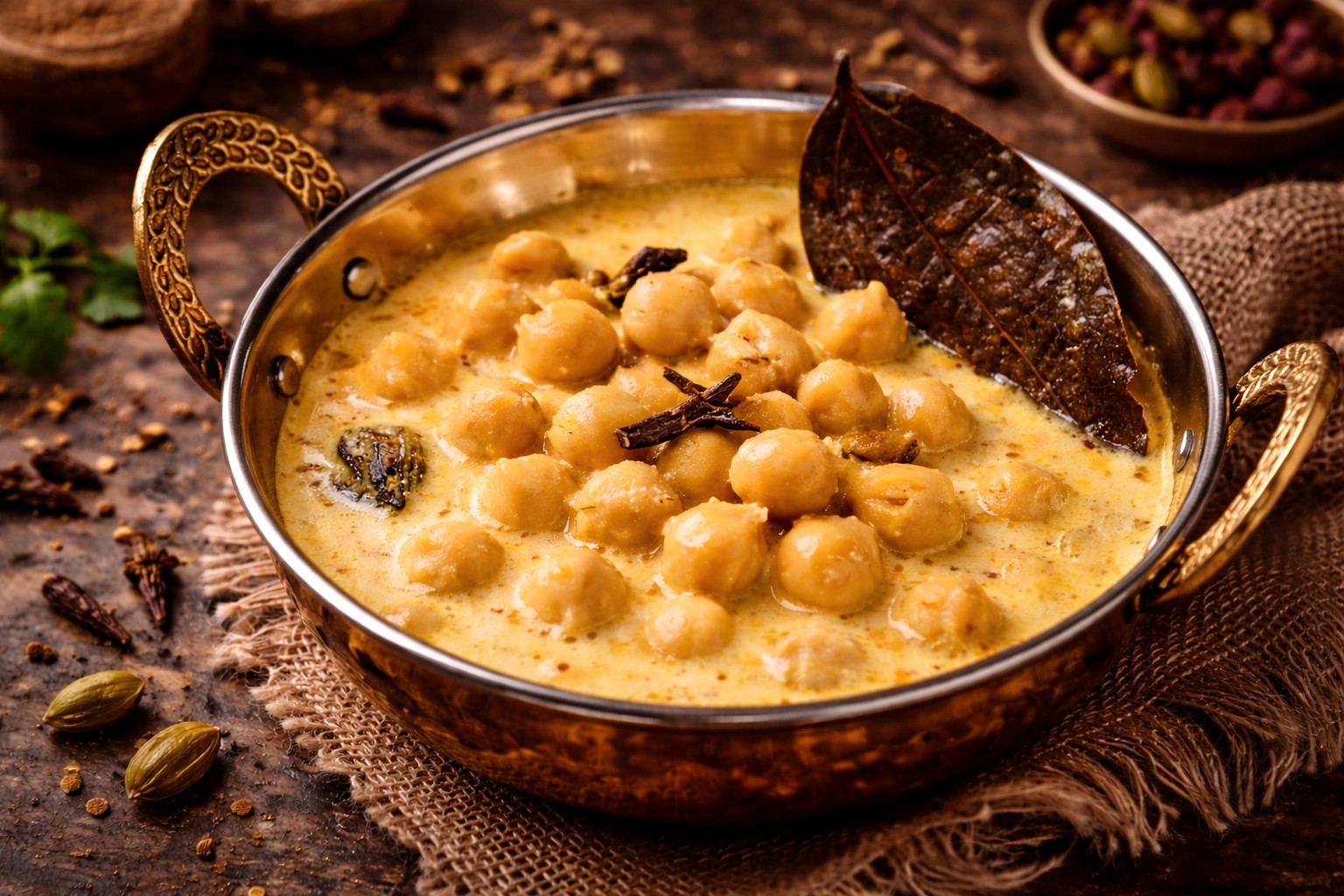 Madra - yogurt based curry