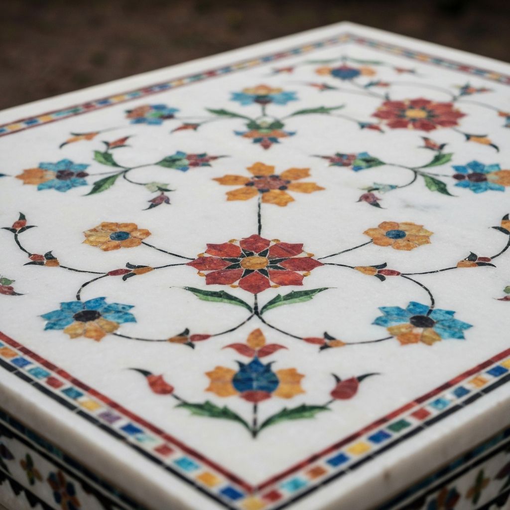 Marble Inlay (Pietra Dura) of Agra