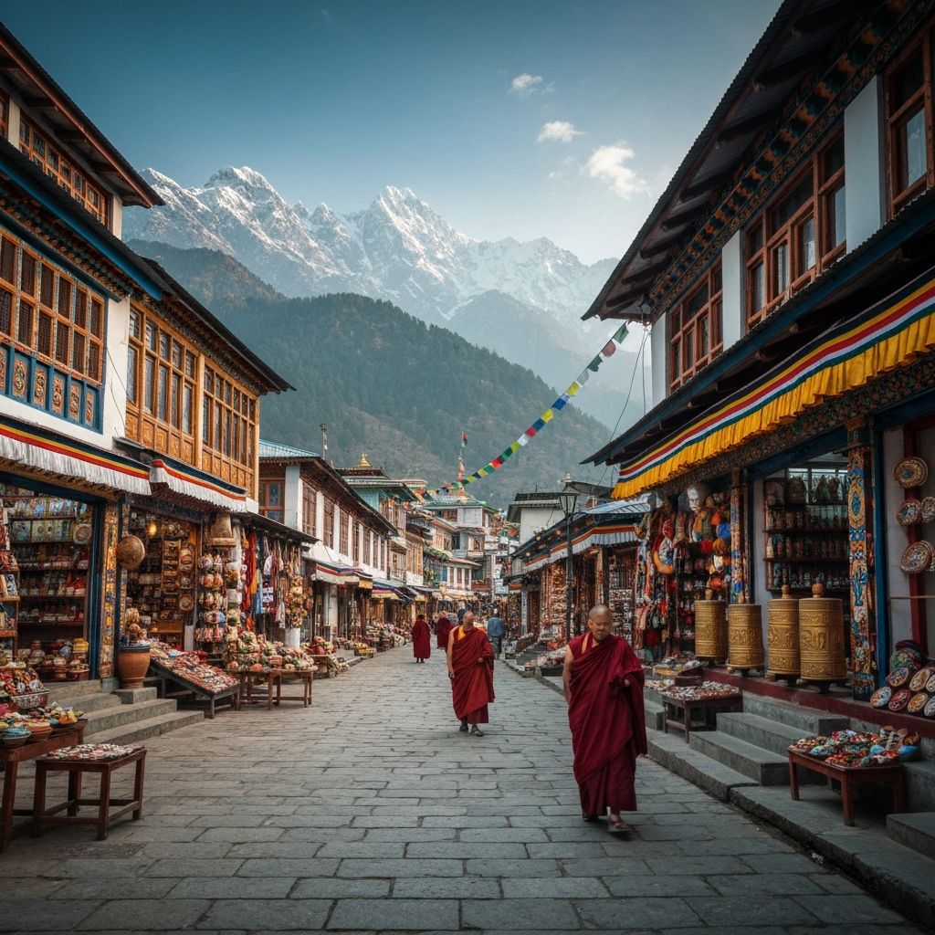 McLeod Ganj streets