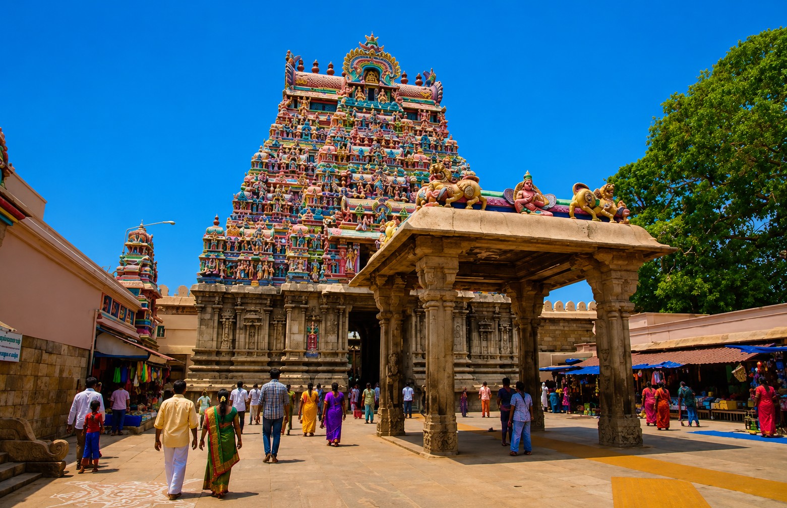 Main Sanctum & Reclining Vishnu