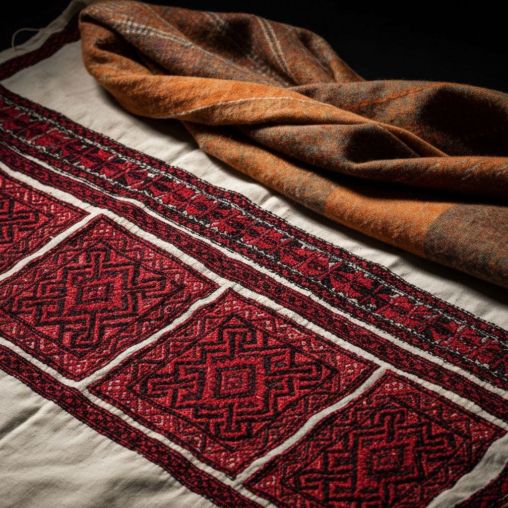 Toda Embroidery of Tamil Nadu