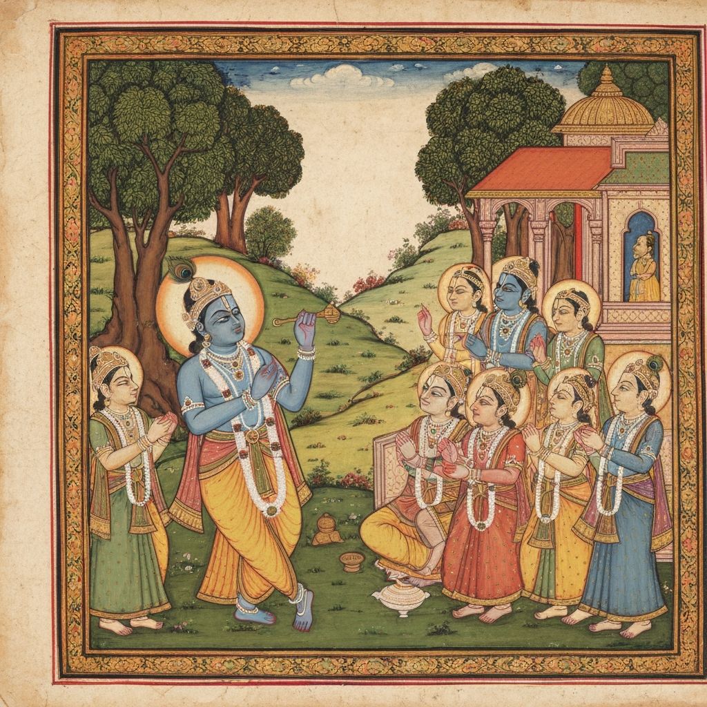 The Art of Vaishnava Paintings
